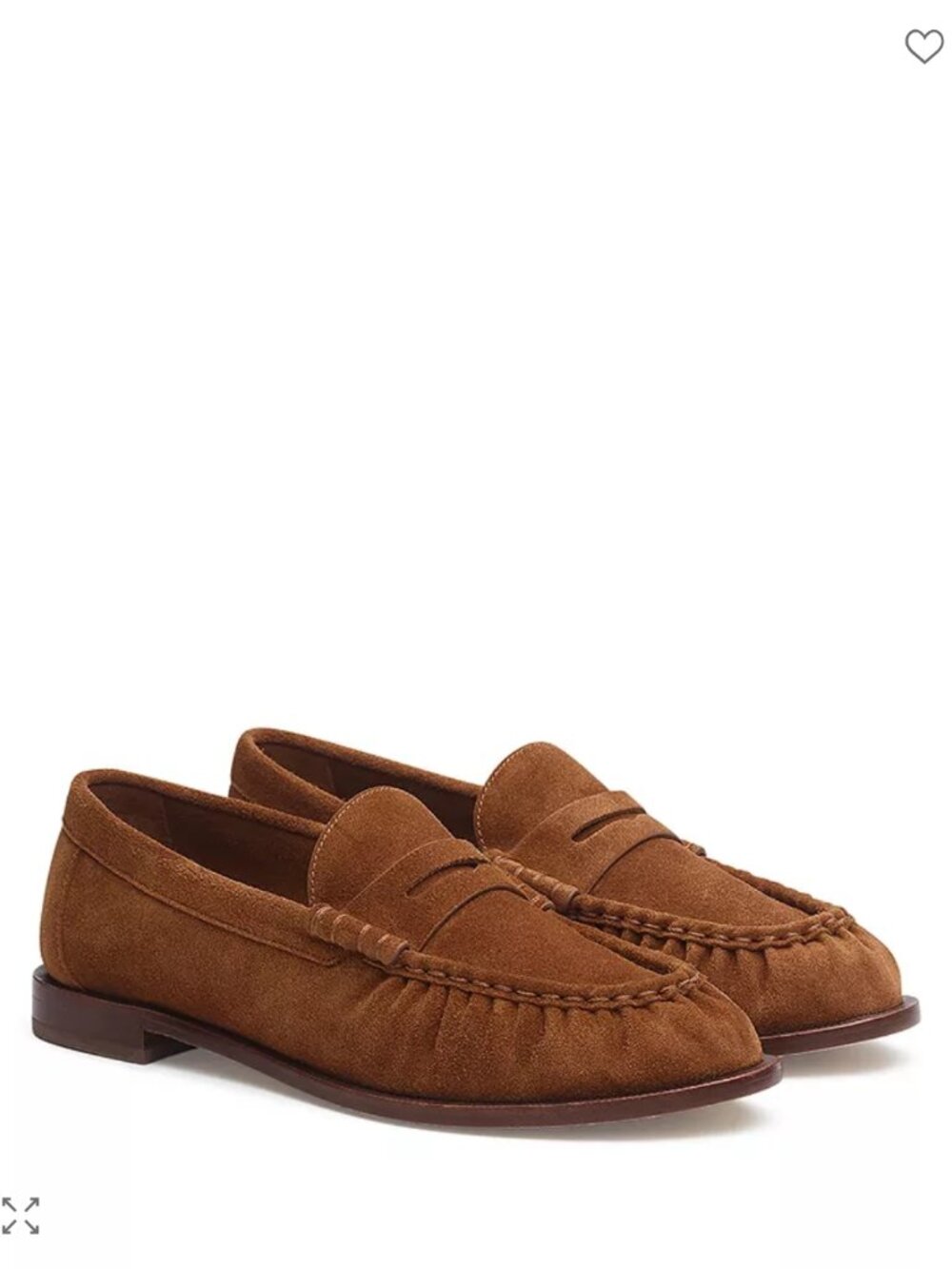 NIB Rag & Bone Lexi Loafer Umber Suede